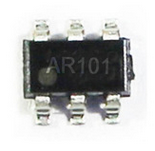 sinoada阿达电子AR101单键一键触摸墙壁开关IC方案电容式感应芯片
