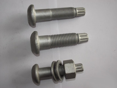 永年高强度螺丝 M30*80-250钢结构扭剪连接副 达克罗 镀锌螺栓
